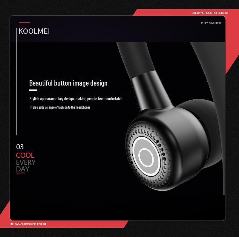 V9 Bluetooth Headset, Upgraded Version with Voice Control, Business Car-Mounted Ear-Hook Stereo.