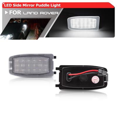 2x LED boczne pod lusterkiem moduł światła kałuży dla Land Rover Freelander 2 LR2 Discovery 3 4 LR3 LR4 Range Rover Sport L322