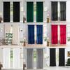 Solid Velvet Color Curtain Long Window Drapes For Living Ro Supplies Household