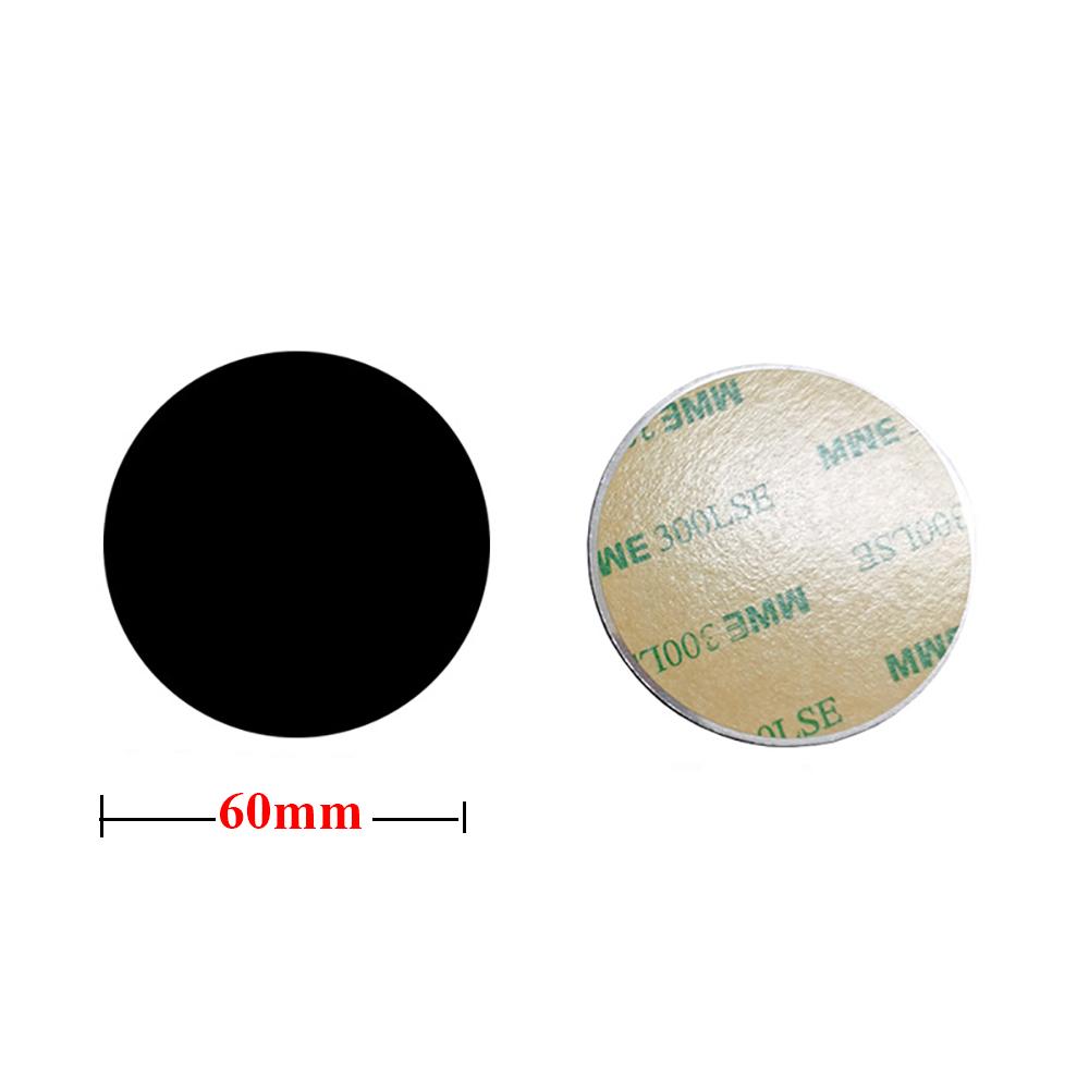 10pcs 30mm 35mm 40mm 50mm 60mm Magnetic Metal Plate For Car Phone Holder Iron Sheet Disk Sticker For iPhone 12 11 X 7 8 Xiaomi