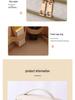 Woven Texture Multifunctional Waterproof Tote: Large-Capacity Handbag & Makeup Bag for Travel