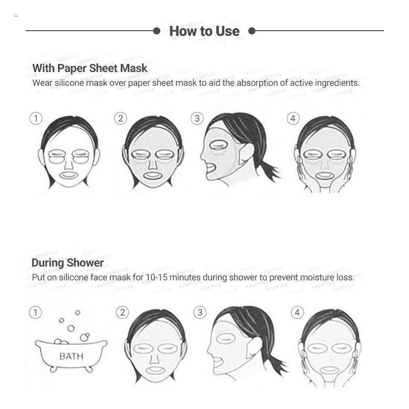 Sakura Cloud - Silicone Facial Mask Sheet