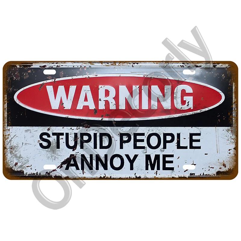 Tin Sign Plate Home Decor Vintage Metal Sign Funny Poster Tinplate Coffee For Bar Pub Club Man Cave Wall Decoration Wine Beer