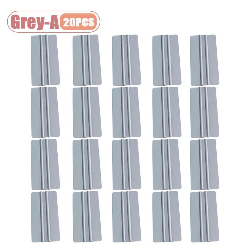 1-20pcs Non Scratch Vinyl Wrap Squeegee Set Car Wrapping Tool with Scraper for Decal Removal Bubble Blaster Car Tools