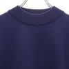 YVES SAINT LAURENT 90s Old Wool Logo embroidery Long sleeve sweater knit Women Used