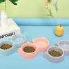 Double Bowls Protect The Cervical Spine Drinking Water Food Basin Anti-knock and Non-slip Cat Food Bowl Dog and Cat Products