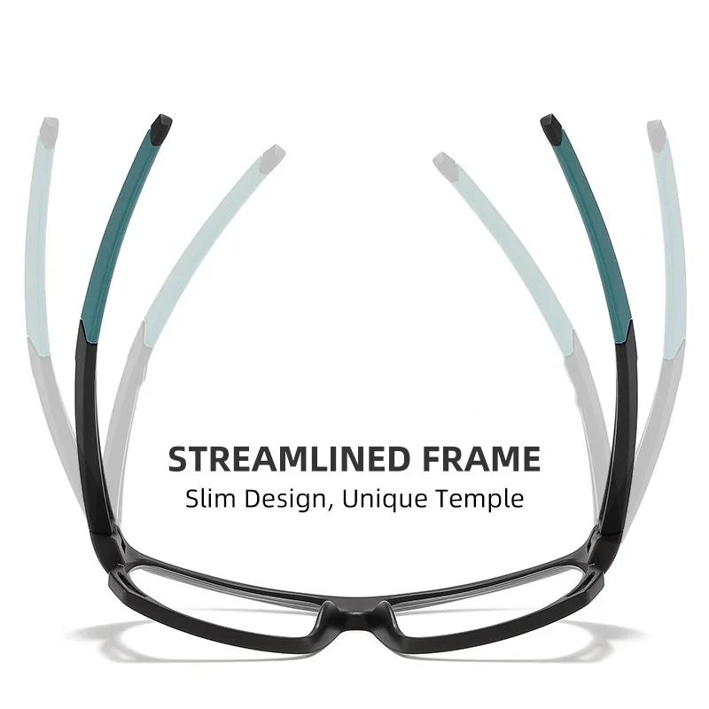 Blue Light Protection Glasses For Far And Near Distances Sports Photochromic Multifocal Reading Glasses Hd Presbyopia Glasses