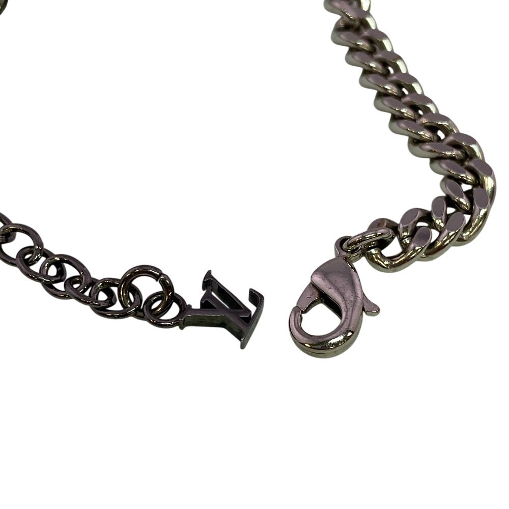 LOUIS VUITTON M00508 metal LV Instinct bracelet Silver metal Used