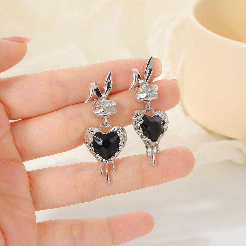 

Women Shining Stud Earrings Pendant Needle Retro Simple Fashionable and Versatile Jewelry Accessories срібний