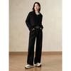 JIUZI Annakol Women's Warm Wide-Leg Casual Pants