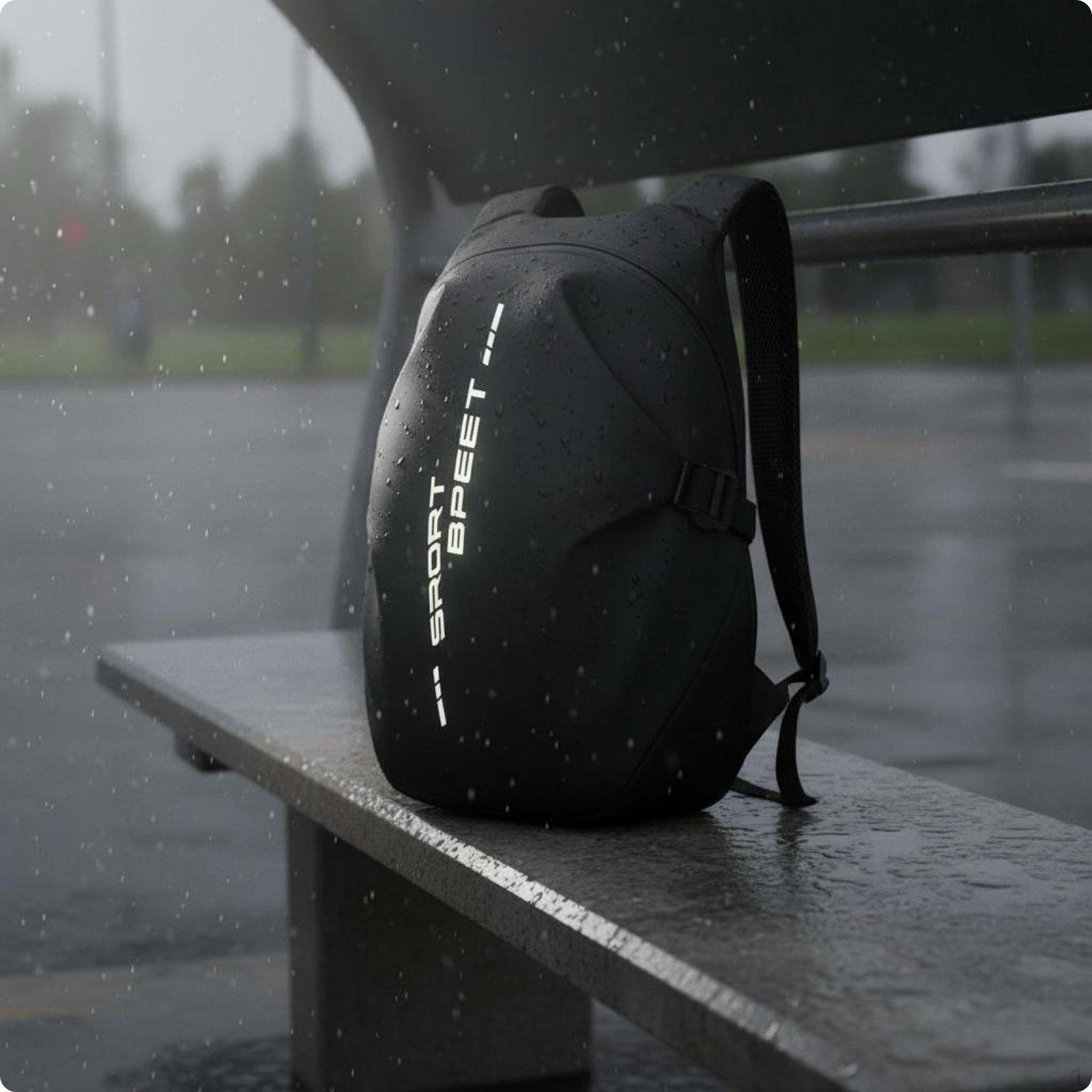 Backpack Reflective Motorcycle WaterResistant Motorbike Riding Bag for Motorcyclists,