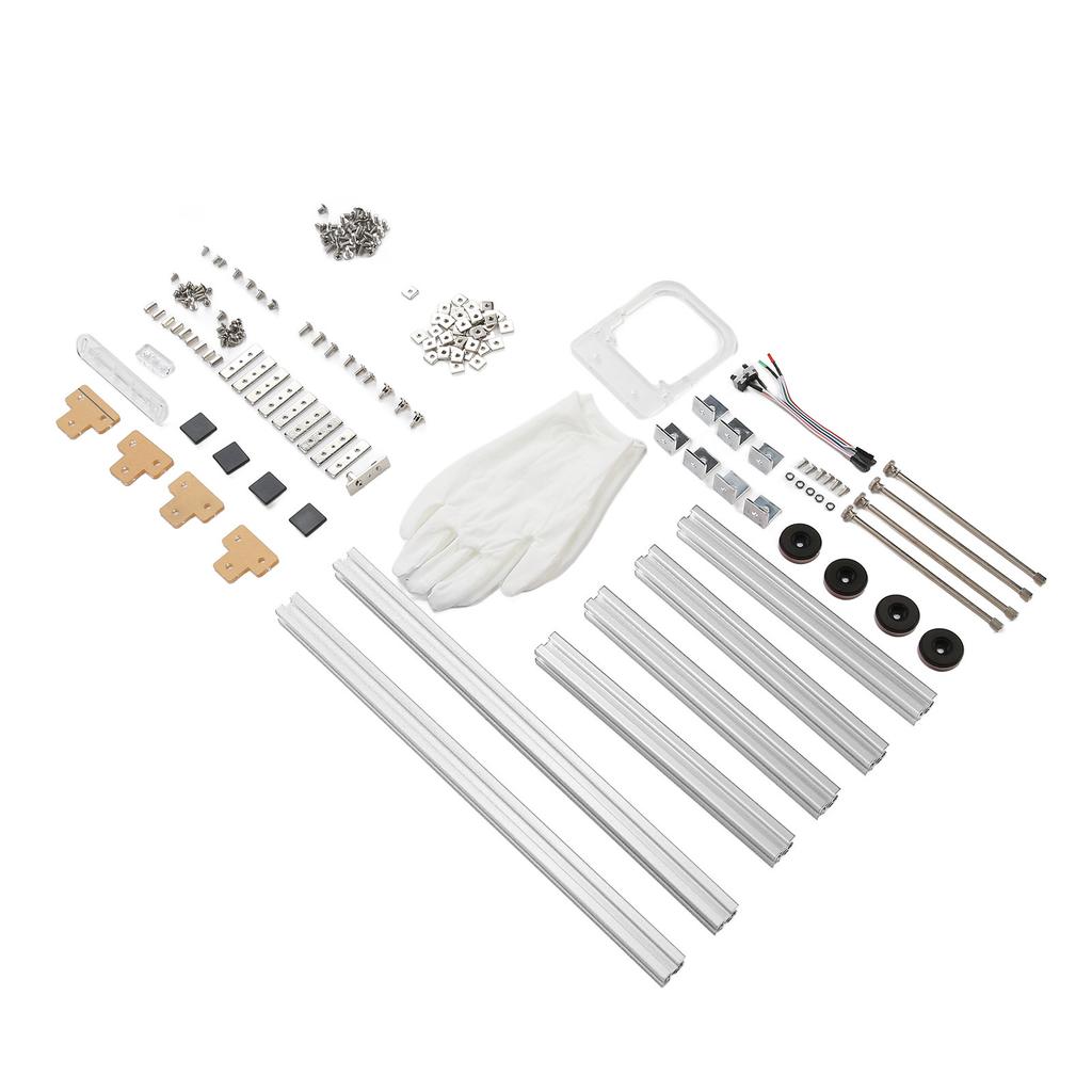 MATX Computer Open Case Bracket Excellent Heat Dissipation Aluminum DIY Bare Frame MATX Computer Case