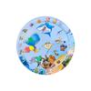 Cartoon Round Inflatable PVC Ice Pad for Cats & Dogs - Scratch-Resistant, Water-Injectable & Thickened