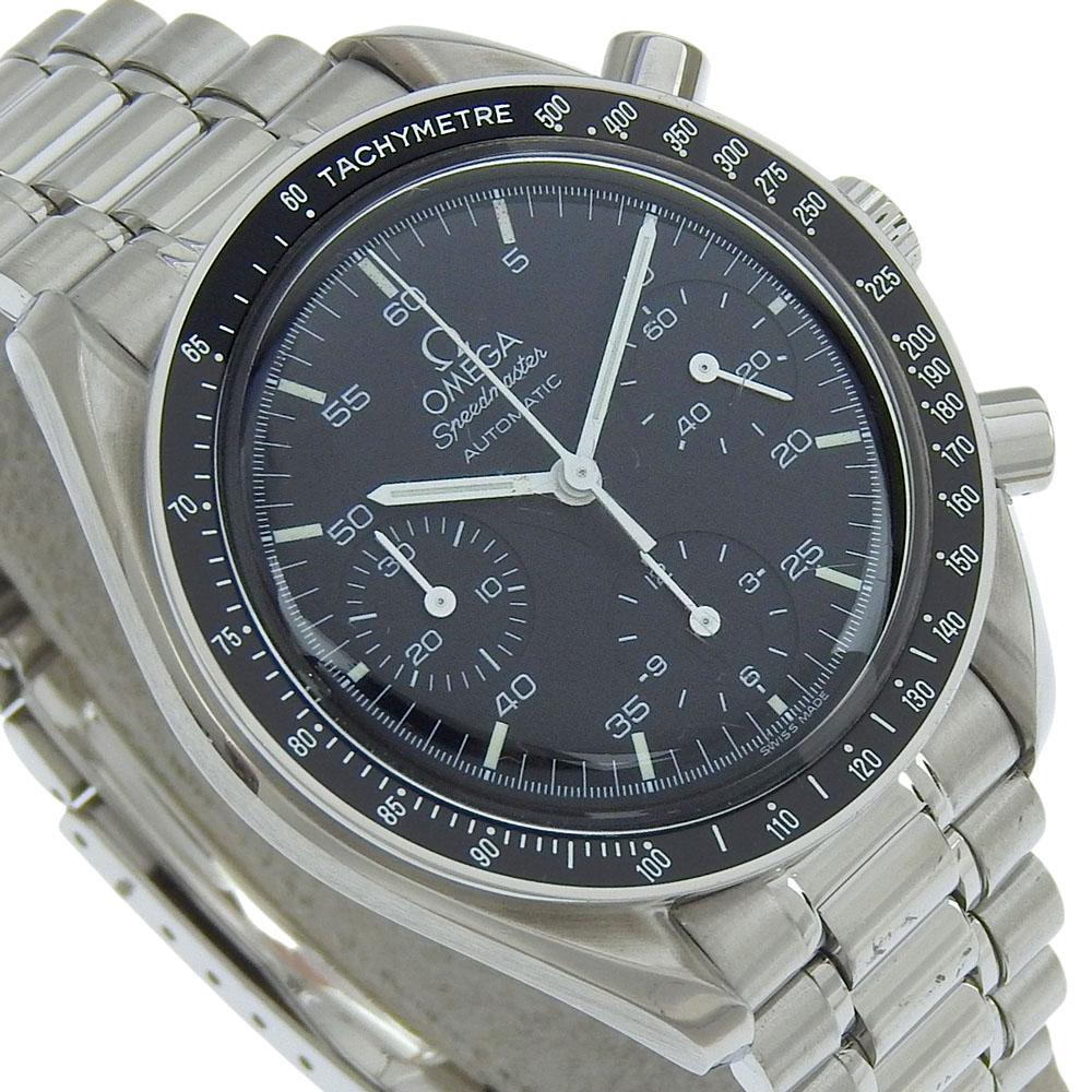 Omega Speedmaster Watches 3510.50 Cal.3220 blackDial Stainless Steel Mechanical Automatic Chronograph Mens Used
