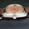 HAND-WINDING VINTAGE HMT KOHINOOR INDIAN MENS PINK COLOR DIAL WATCH A441044-4 HT-a441044