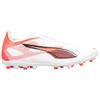 New PUMA Ultra 5 Pro MG Multi Ground Shock Absorbers Soccer Shoes Unisex White Orange 108338-01