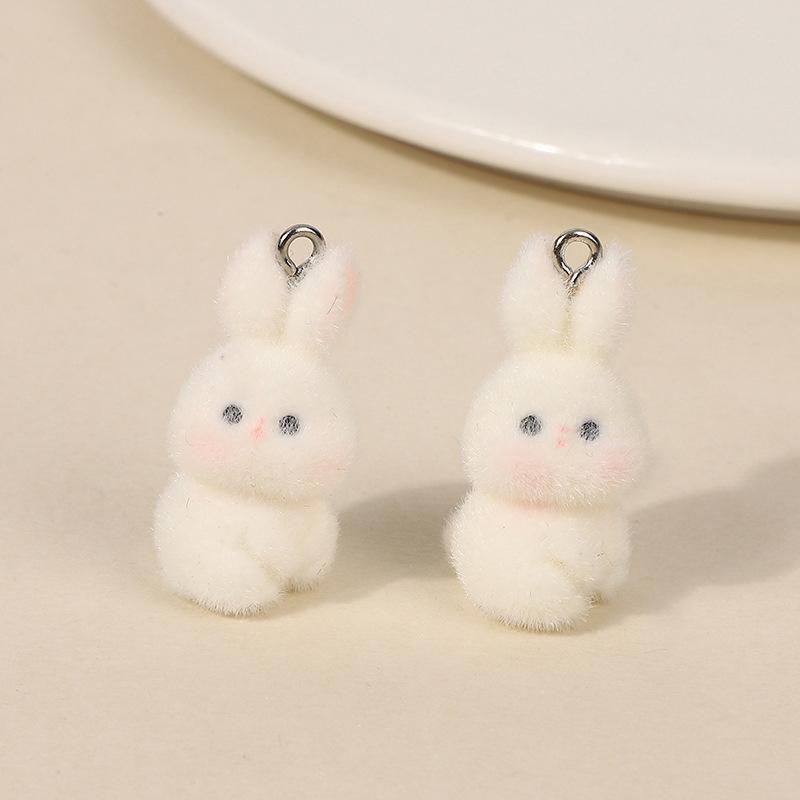 5 ks 3D roztomilý hejn mořská vydra Žlutá kuřecí přívěsky Kreslený přívěsek zvířátka Diy Keychain Náušnice Šperky Doplňky Dárky
