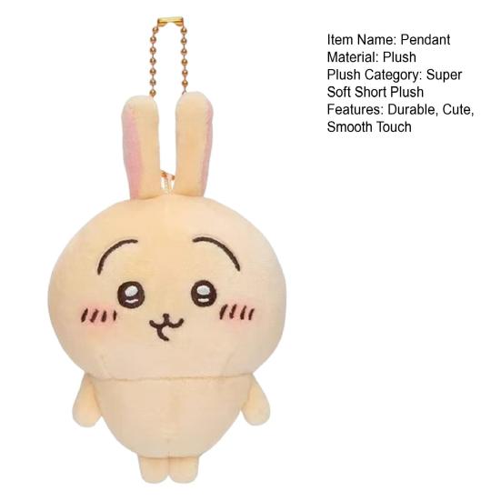 Anime Plush Keychain Soft Character Dolls Backpack Purse Charm Cute