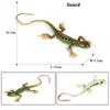 Oenux Simulation Reptile Lizard Chameleon Geckos Insect Animals Model Action Figure Collection Toys Kids Gift Home Decorations