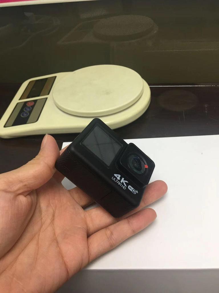 4K Dual-Screen Waterproof Action Camera for Cycling, Climbing, and Surfing with WiFi