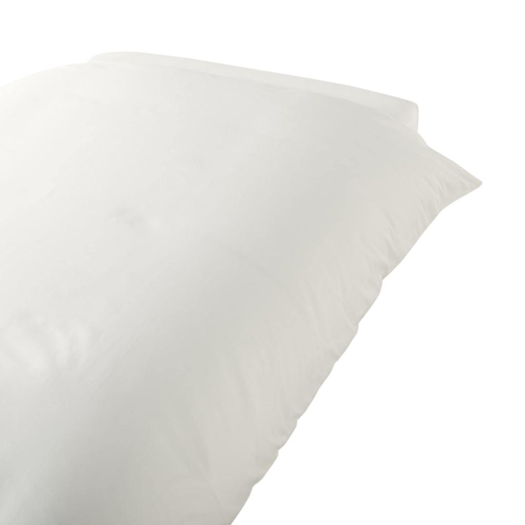 MUJI High-Density Cotton Duvet Cover, Off-White, for Semi-Double Size (170 x 210 cm), Product Number: 12101390, White