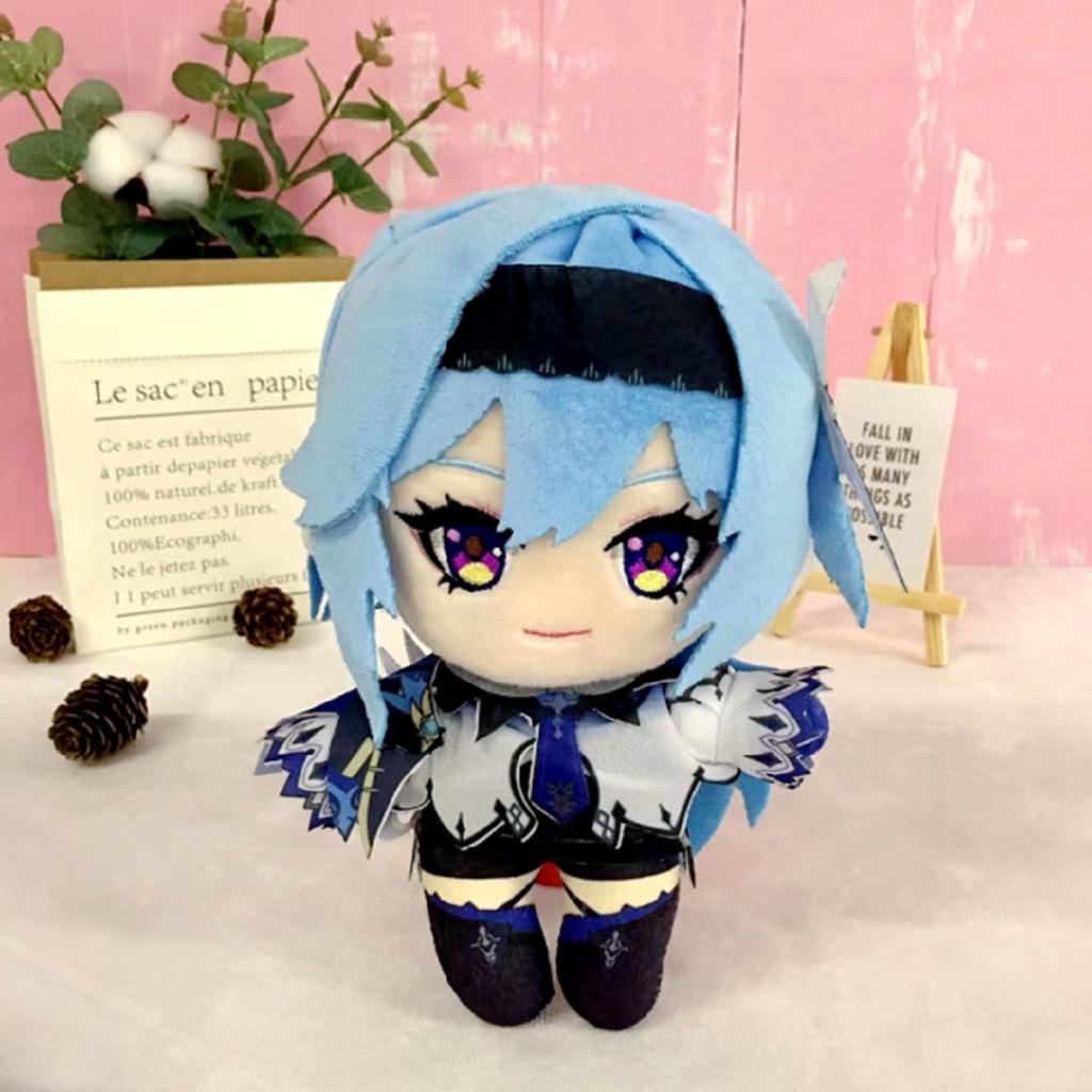 Genshin Impact Plush Dolls Wriothesley Furina Lyney Kaveh Neuvillette Kinich Citlali Kazuha Albedo Tighnari Anime Stuffed Toys