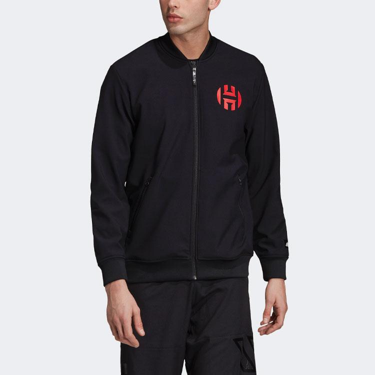 Adidas CNY Series Basketball Sports Warm-Up Long Sleeve Jacket Men Outerwear Black EA2356