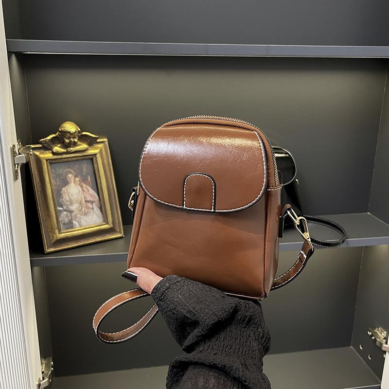 Luxury Good Quality Textured Phone Bag For Women Shoulder Crossbody Small Bags 2026 Newest Model Lightweight Bag For Lady