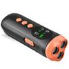Ultraschall Haustier Hund Abwehrgerät Hunde Bellen Abschreckung mit LED Taschenlampe Wiederaufladbare Hunde Trainings Abwehrmittel Anti Bell Werkzeug
