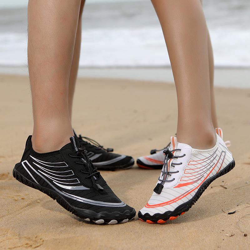 2025 New Outdoor Five-Finger Creek Shoes – Non-Slip, Breathable, Quick-Drying for Beach, Wading, and Yoga. Perfect for Couples.