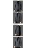 Men's Wool Suit with Goose Down Liner - Fashionable Autumn/Winter Double-Sided Casual Overcoat for Young and Middle-Aged.