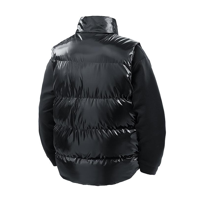Winter Shiny Cotton Jacket, Men's and Women's Casual Versatile Couple Jacket, Outdoor Sports Jacket