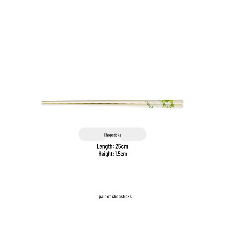 Zhi Shi Lily of the Valley Ceramic Chopsticks Set