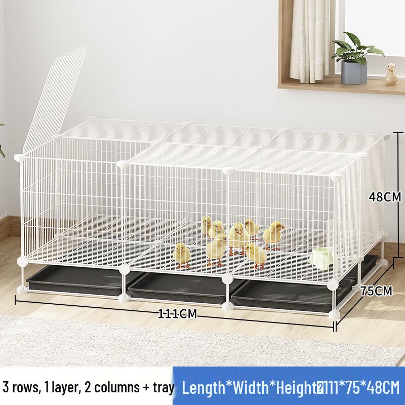 Extra-Large Chicken Coop: Thickened Brooding, Breeding & Nesting Cage for Home Use