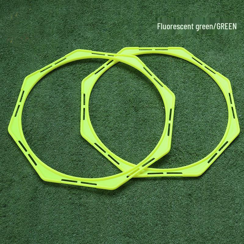 Octagonal Agility Rings: Multi-Functional Hurdles for Football Footwork and Fitness Training