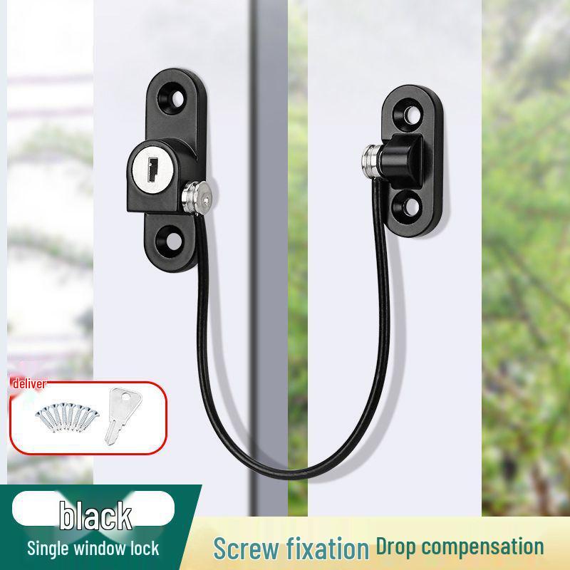 Child Safety Lock for Windows, Refrigerators, Sliding Doors, and Cabinets