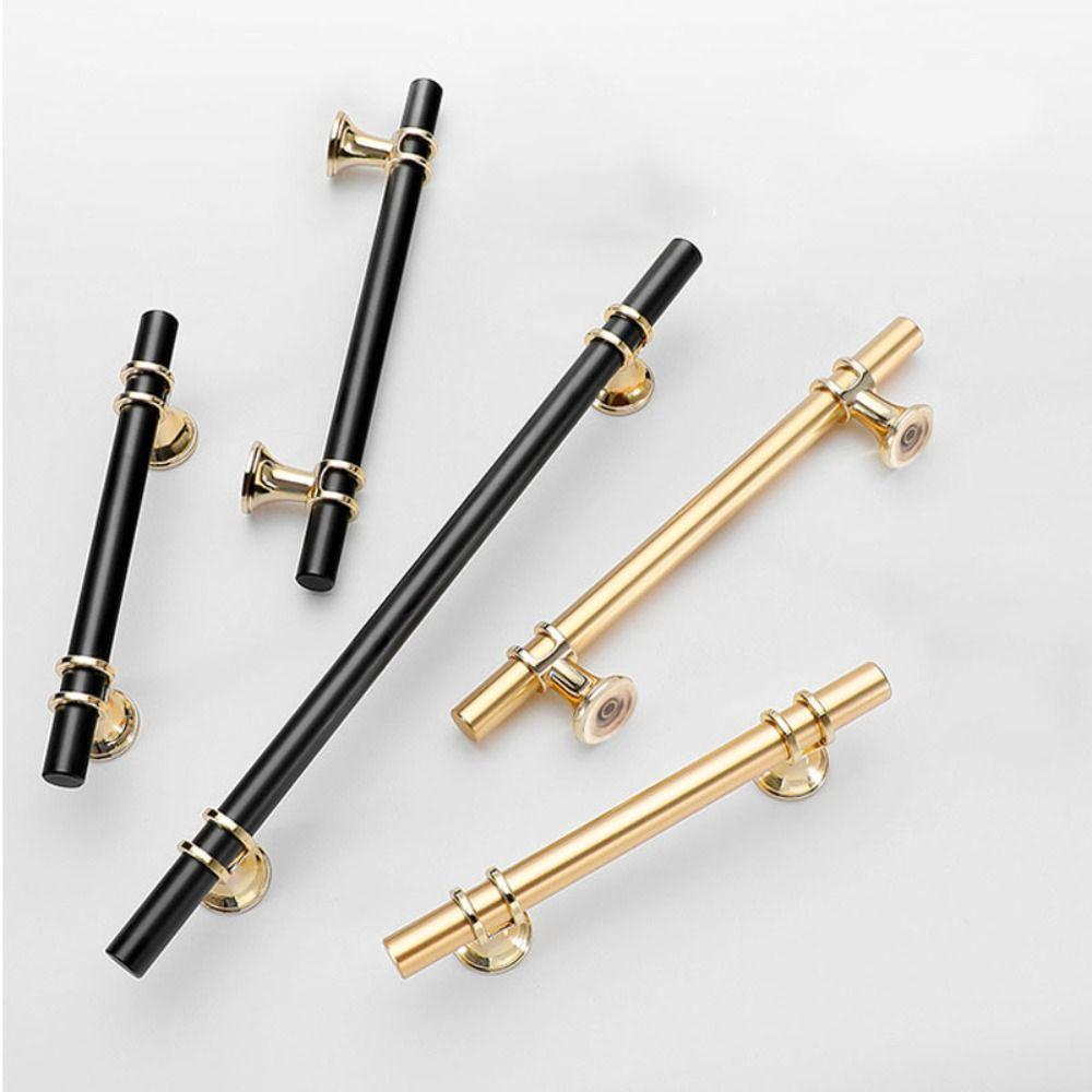 

Золотая дверная ручка Модная ручка ящика Изысканная ручка шкафа Ванная комната