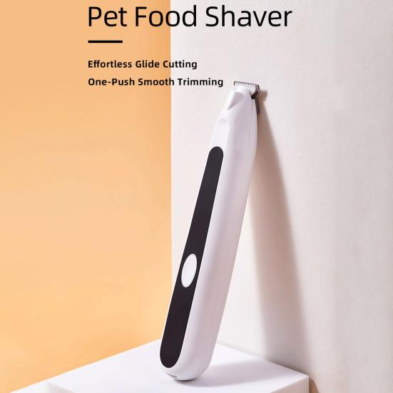 Trymer do łap psa Cichy Szerokie Ostrze Trymer do łap zwierząt Bezprzewodowy Elektryczny Trymer do pielęgnacji zwierząt na łapy Uszy Twarz Zad