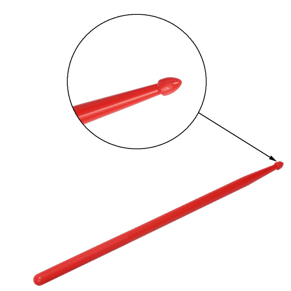 1Pair Professional Drum Sticks 5A Nylon Drumsticks Colorful Drum Stick Percussion Instrument Accessories Drum Set Kit Parts