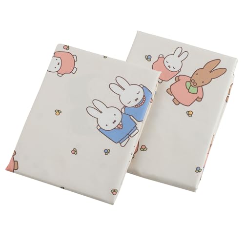

Nishikawa Miffy Nap Blanket Cover Set (2-Piece Set) - Regular Size for Kindergarteners, Washable, Comforter Cover and Mattress Cover, Zipper Closure,