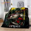 Hades Zagreus Game Gamer  Soft Plush Blanket,Flannel Blanket Throw Blanket for Living Room Bedroom Bed Sofa Picnic Cover  Kids