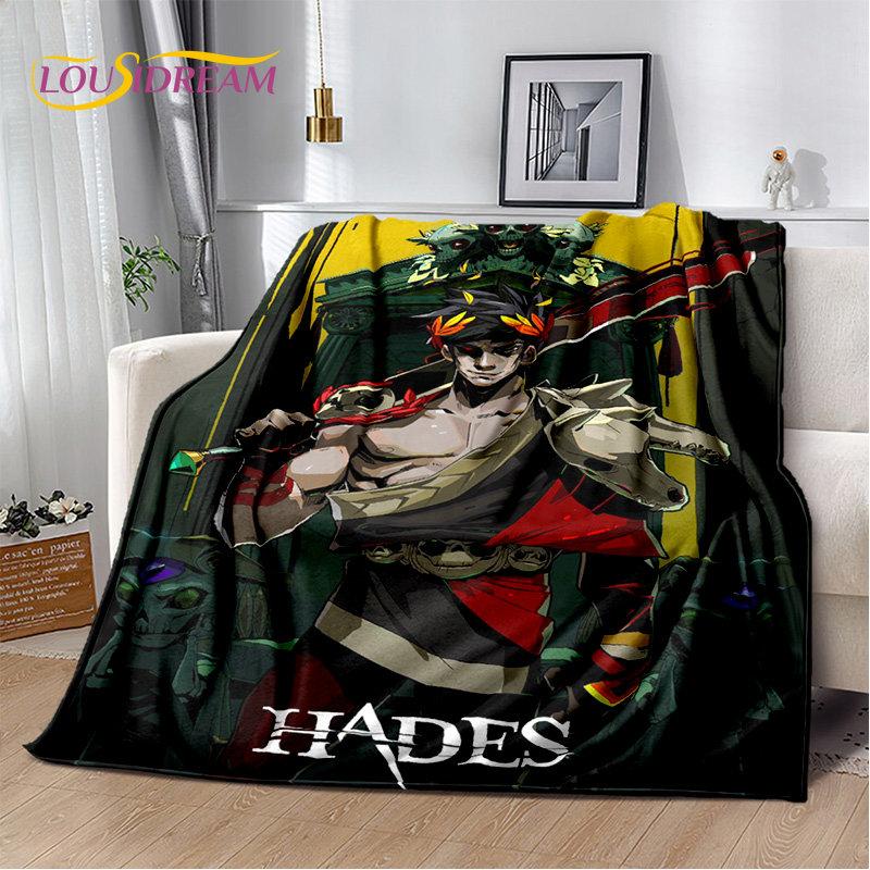 Hades Zagreus Game Gamer  Soft Plush Blanket,Flannel Blanket Throw Blanket for Living Room Bedroom Bed Sofa Picnic Cover  Kids