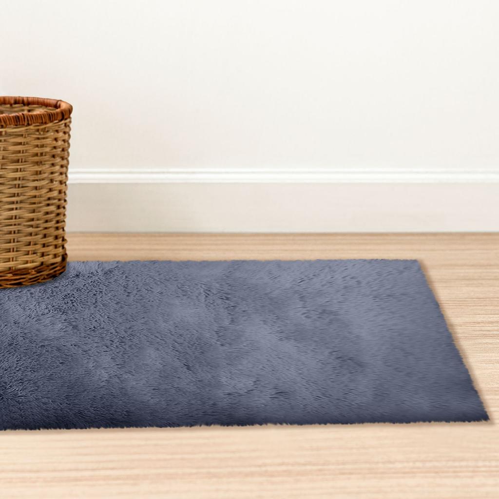 Bettvorleger, Geeignet für Wohnzimmer, Bettseite, Arbeitszimmer, Weicher Plüsch