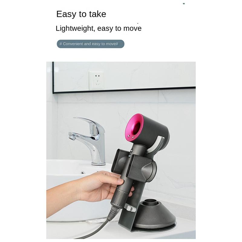 ABWR-For Laifen Hair Dryer Stand Vertical Bathroom Anti-Scratch Hair Dryer Storage Shelf