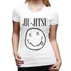 Brazilian JiuJitsu  Smells Like JiuJitsu BJJ TShirt for Women ONeck Streetwear T Shirts Womens Short Sleeve Clothes Tops