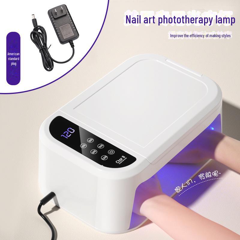 

Потужна швидковисихаюча лампа для нейл-арту: Не чорніє на руках, ідеально підходить для швидкого висихання лаку для нігтів.