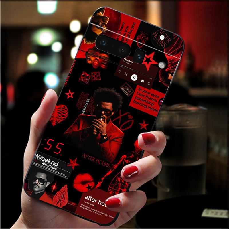 For Google Pixel 10 9 Pro XL Silicone Phone Soft Case For Google Pixel 9A 8A 7A 6A 5 Cover Shell The Weeknd New Poster album