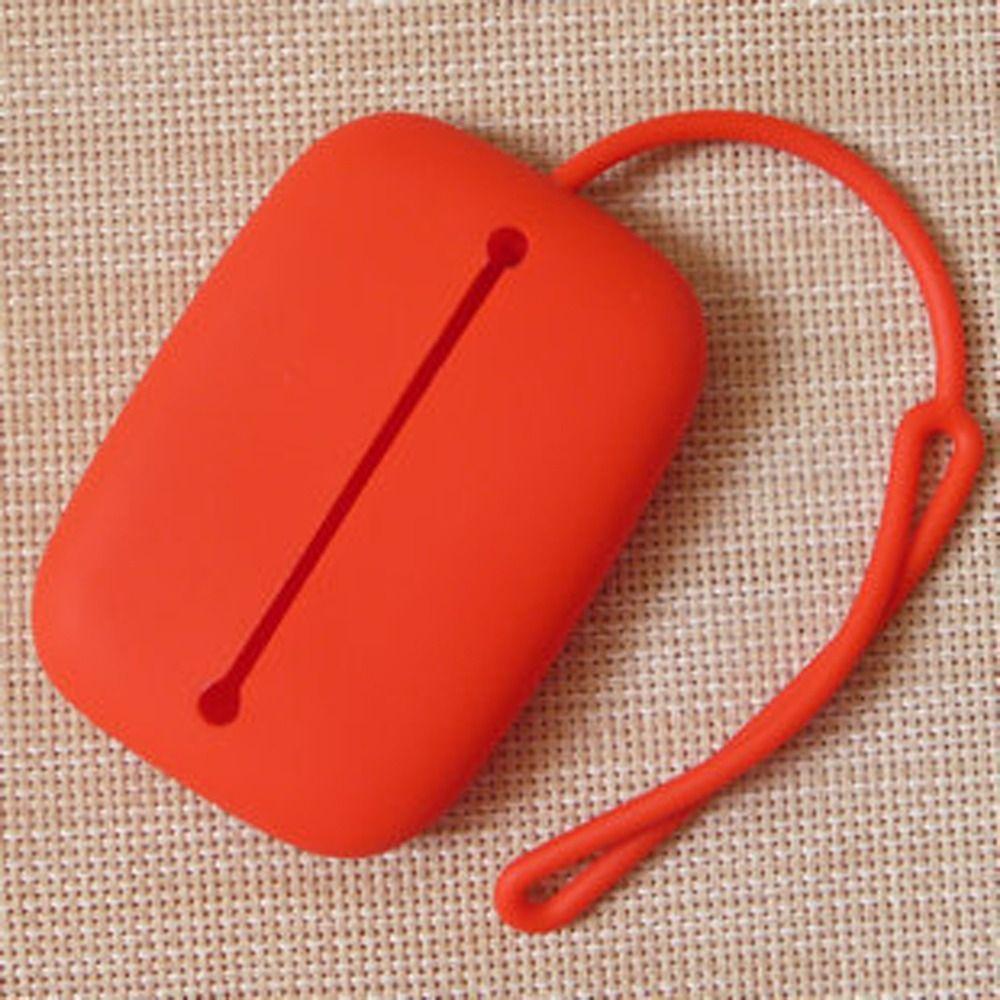 Small Card Case Silicone Card Holder Pure Color Students Bus Card Cover  Female/Girls