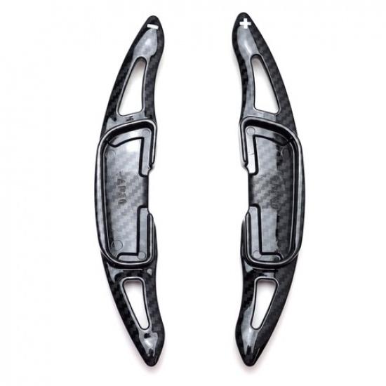 Twill-Weave "Carbon" Steering Wheel Paddle Shifter For Mazda 3 6 CX-3 CX-5 MX-5