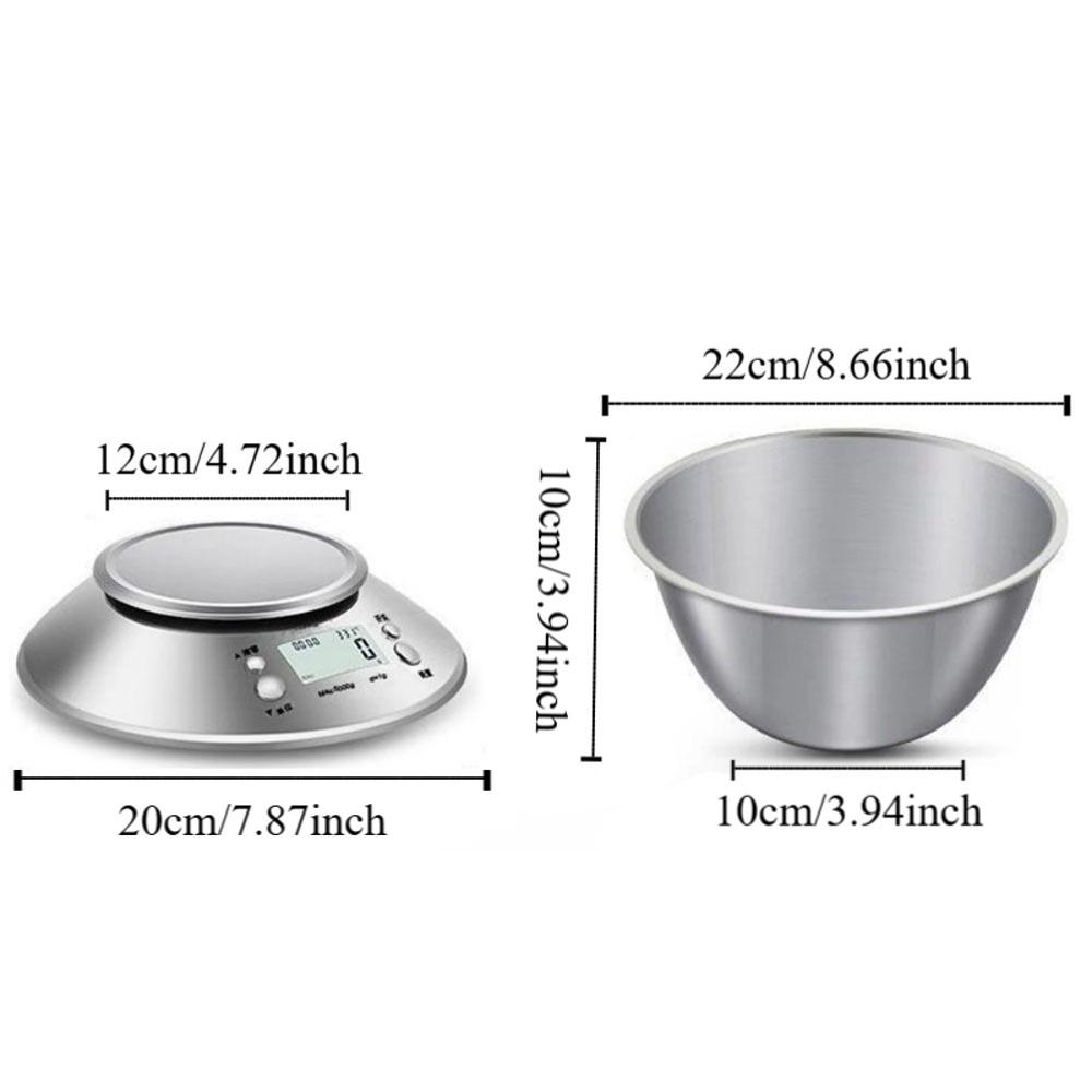 Zero peeling Kitchen Electronic Scale Automatic shutdown Baking Scale Cooking Scale  Dessert Shop